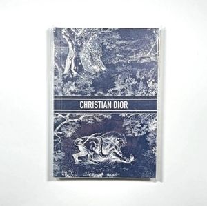 NEW Christian Dior Blue & White Toile de Jouy Motif Unlined Notebook
